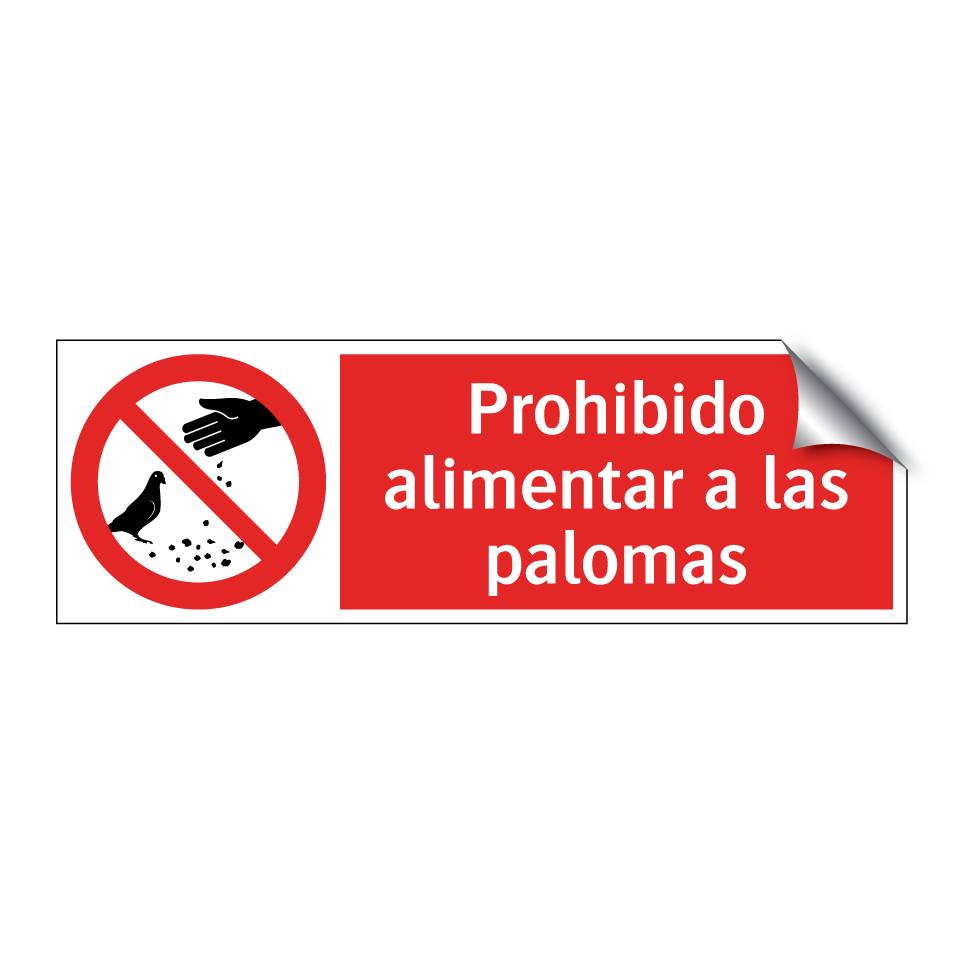Prohibido alimentar a las palomas