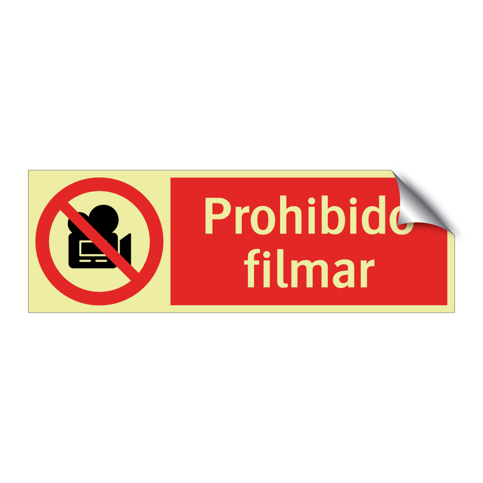 Prohibido filmar