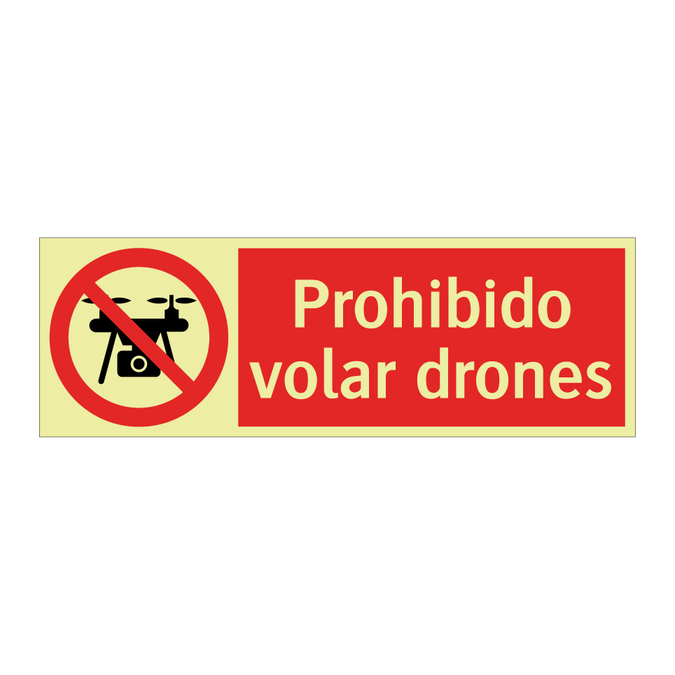 Prohibido volar drones