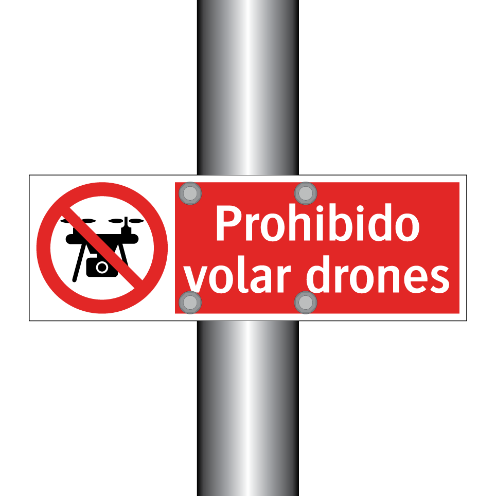 Prohibido volar drones