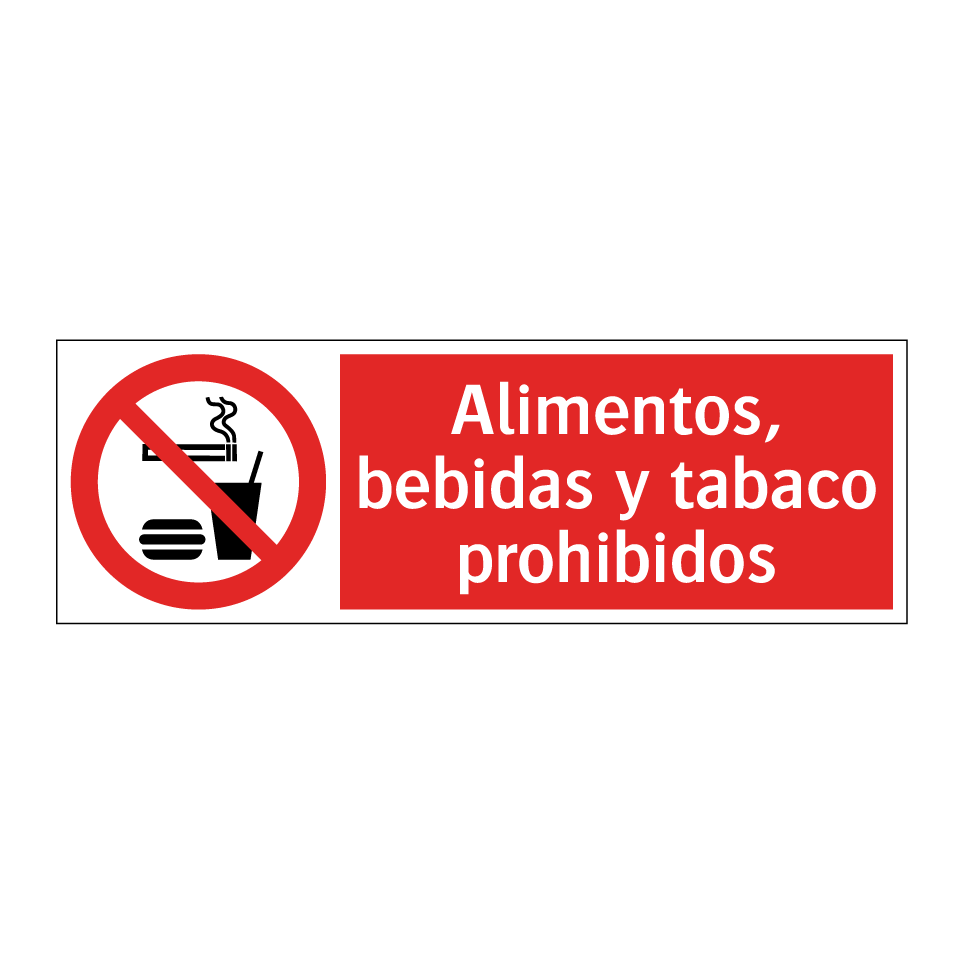 Alimentos, bebidas y tabaco prohibidos