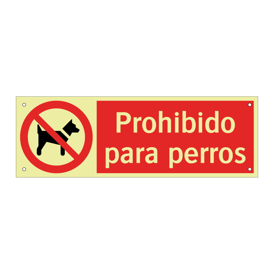 Prohibido para perros