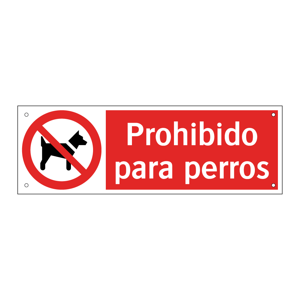 Prohibido para perros