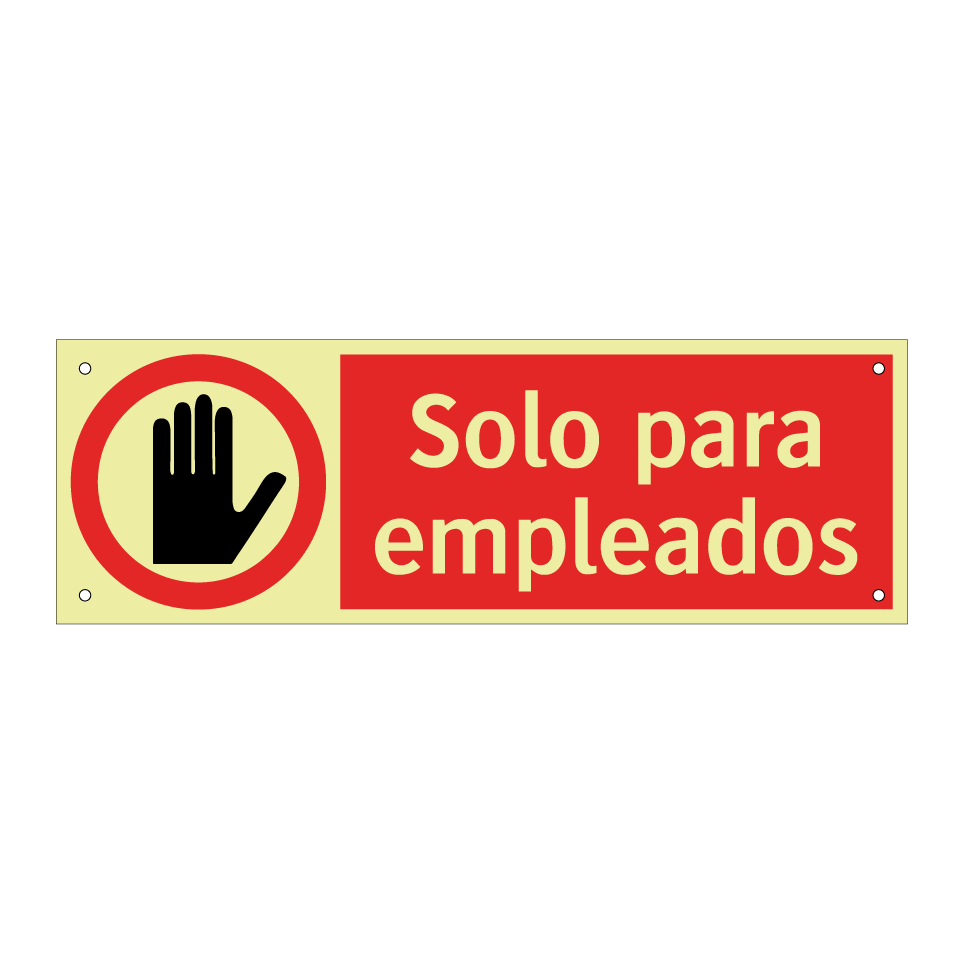 Solo para empleados