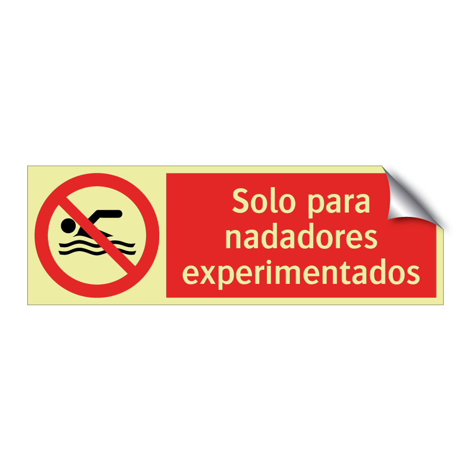 Solo para nadadores experimentados