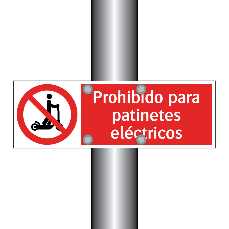 Prohibido para patinetes eléctricos