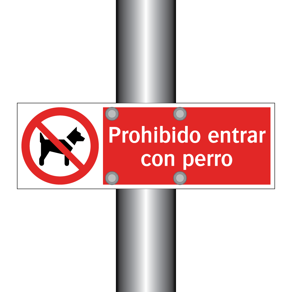 Prohibido entrar con perro