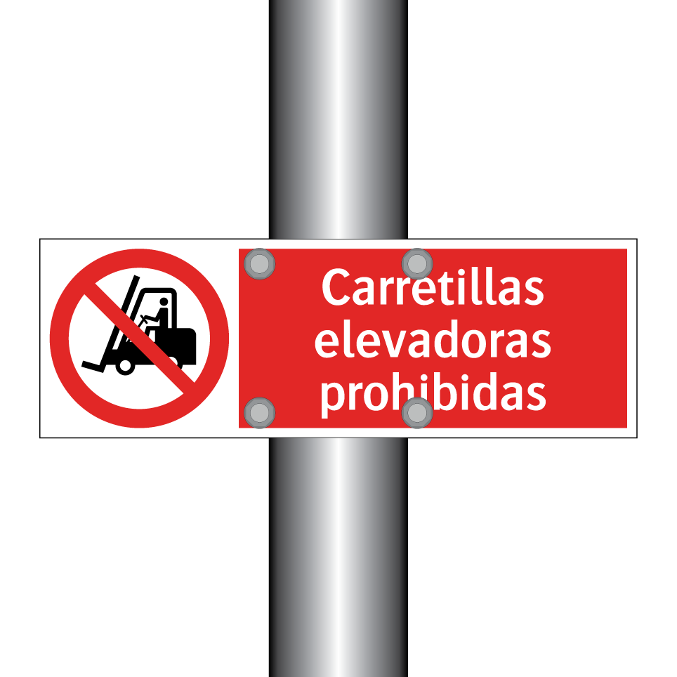 Carretillas elevadoras prohibidas