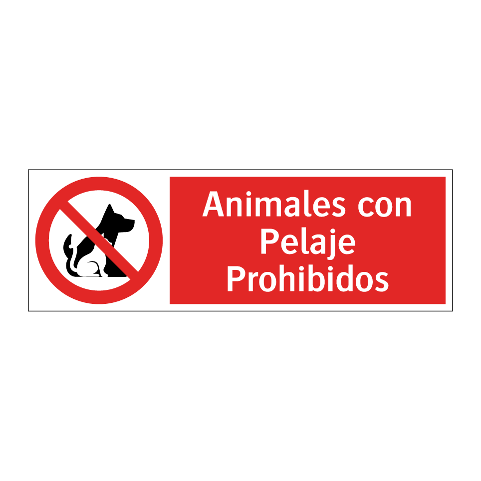Animales con Pelaje Prohibidos