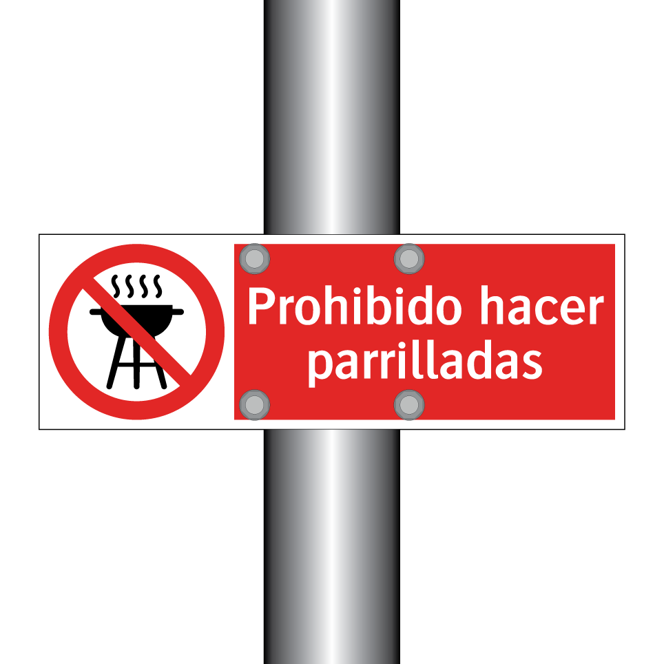 Prohibido hacer parrilladas