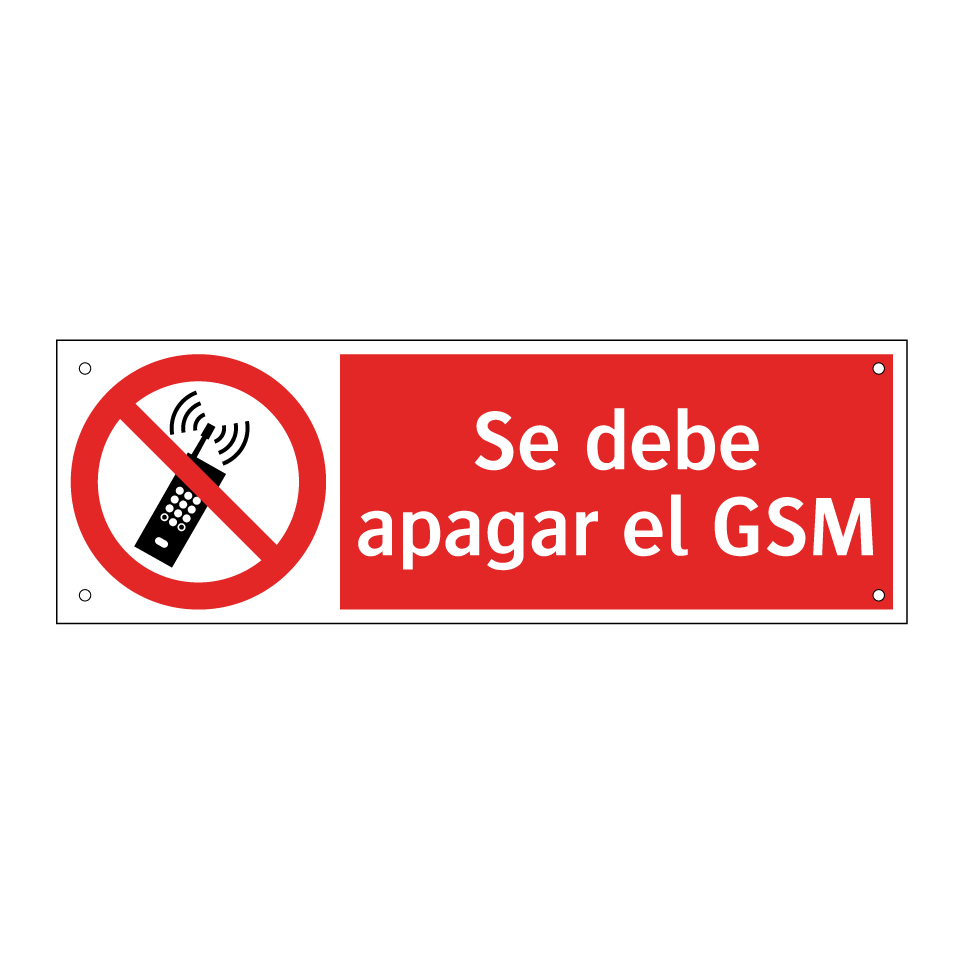 Se debe apagar el GSM