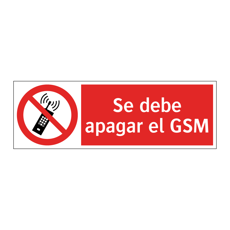 Se debe apagar el GSM