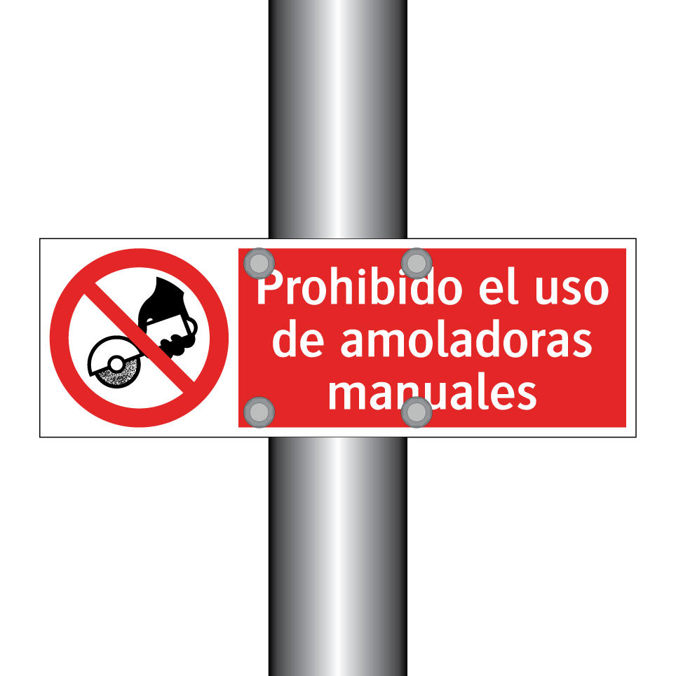 Prohibido el uso de amoladoras manuales
