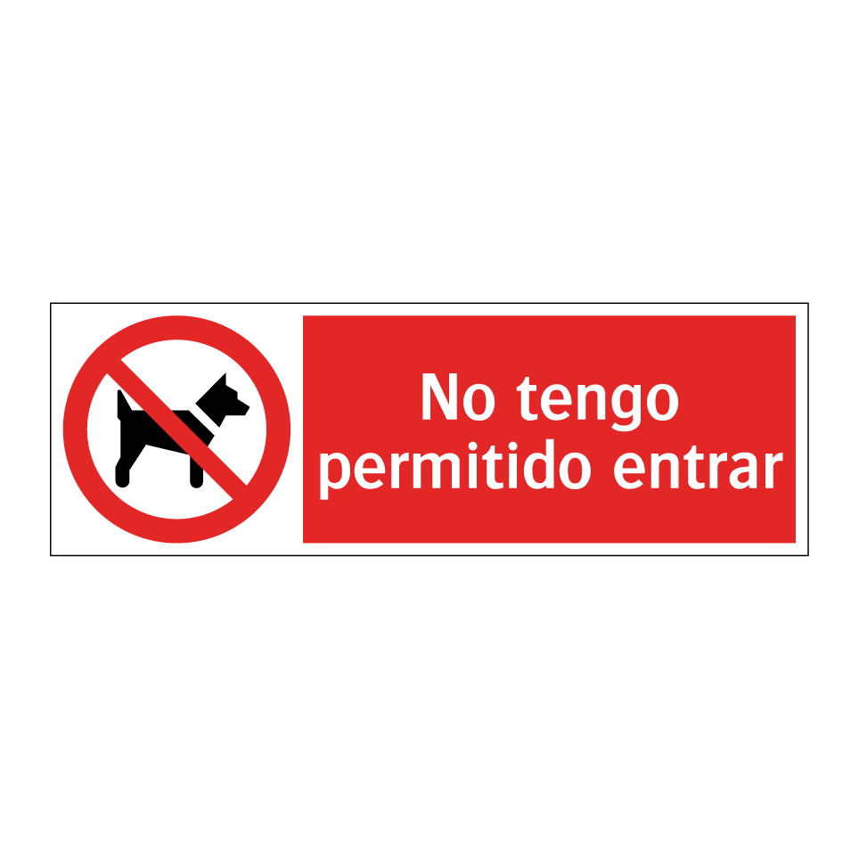 No tengo permitido entrar