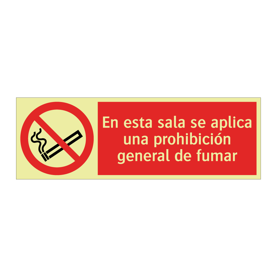 En esta sala se aplica una prohibición general de fumar