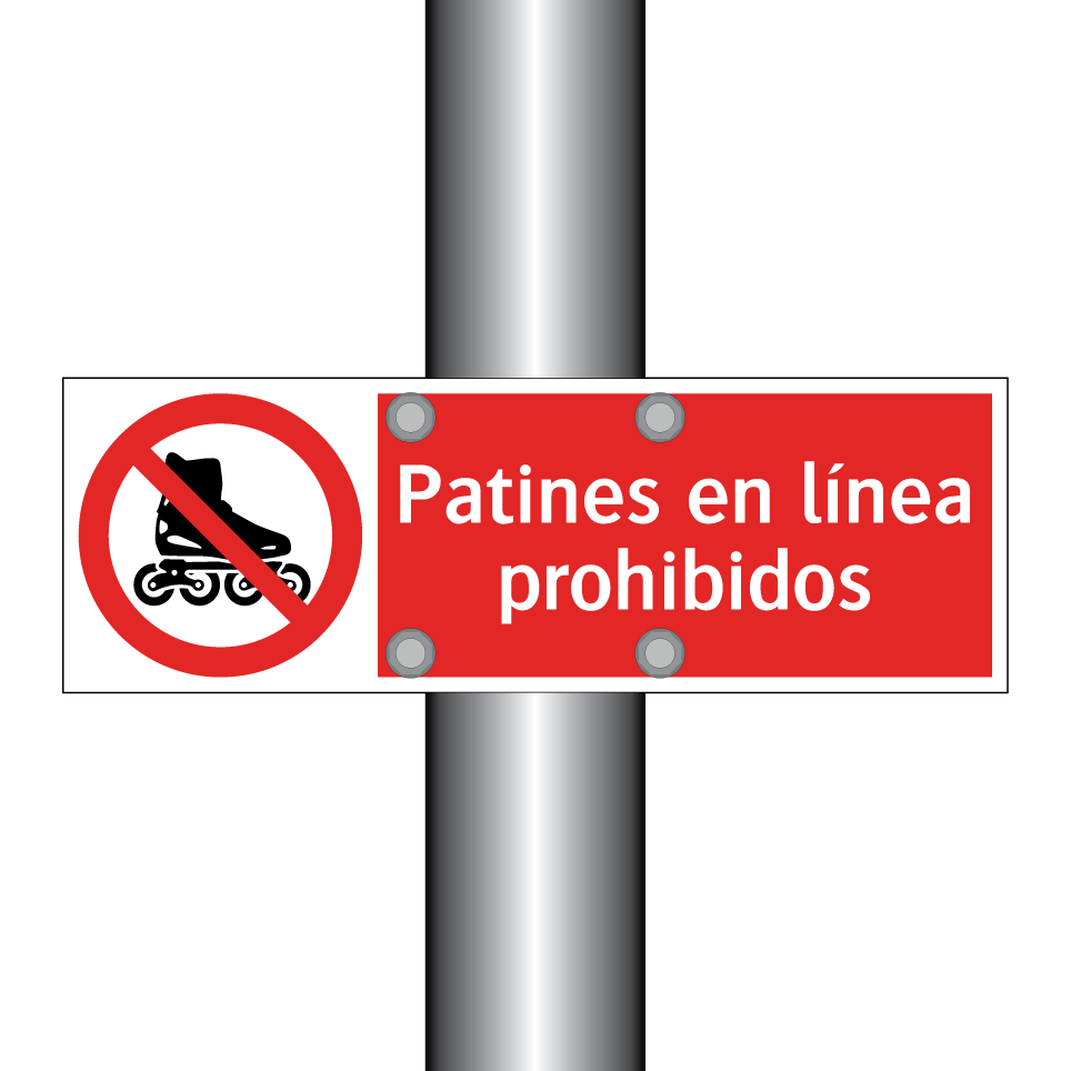Patines en línea prohibidos