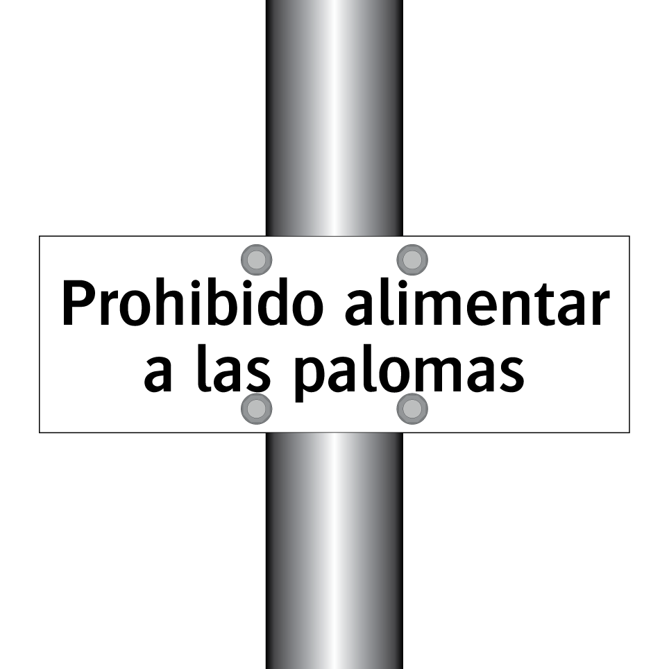 Prohibido alimentar a las palomas