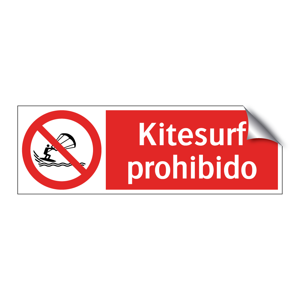 Kitesurf prohibido