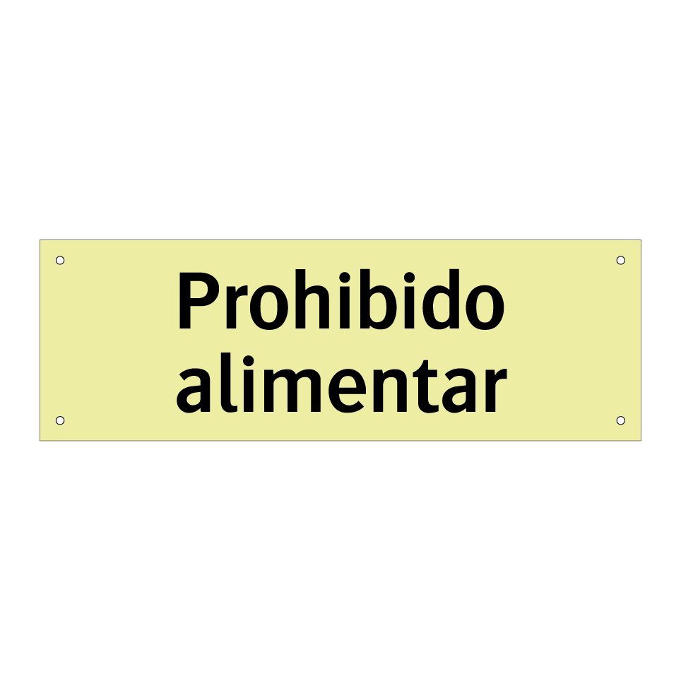 Prohibido alimentar