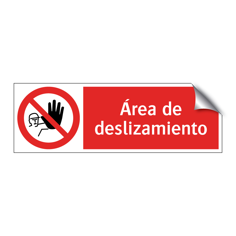 Área de deslizamiento