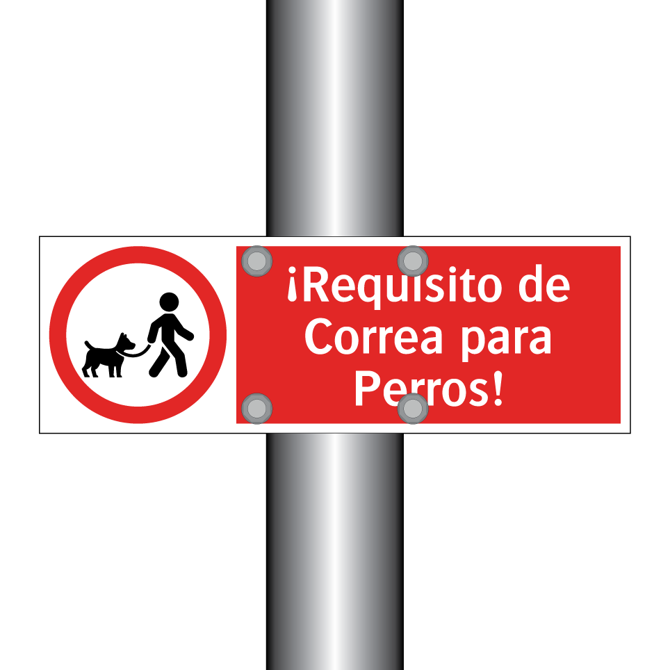 ¡Requisito de Correa para Perros!