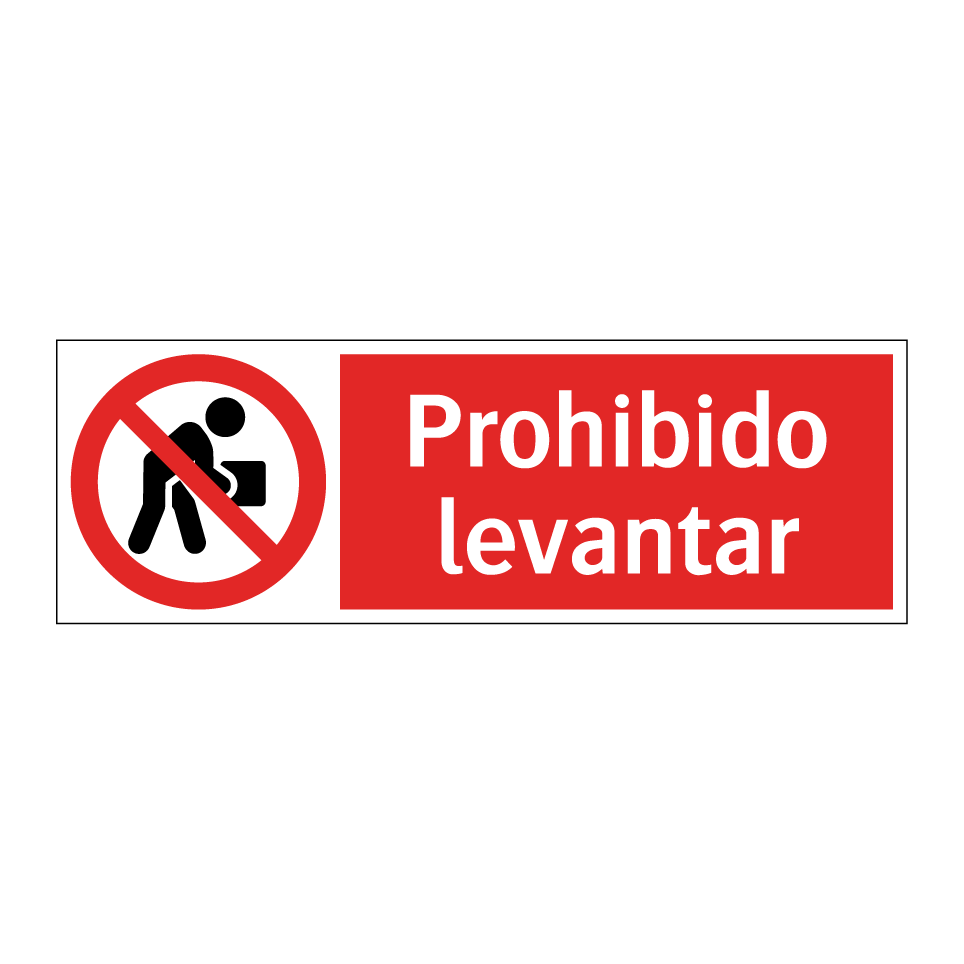 Prohibido levantar