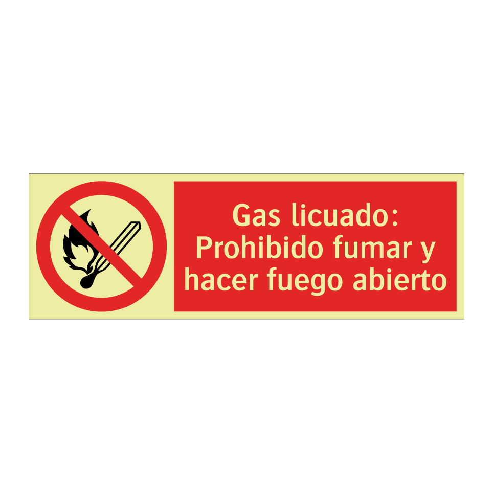 Gas licuado: Prohibido fumar y hacer fuego abierto
