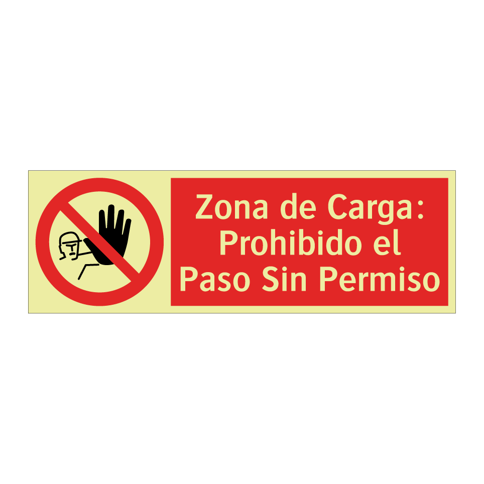 Zona de Carga: Prohibido el Paso Sin Permiso