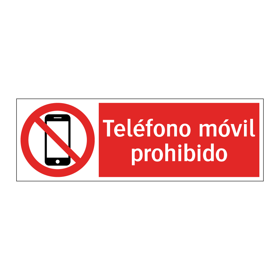 Teléfono móvil prohibido