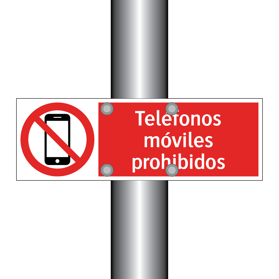 Teléfonos móviles prohibidos