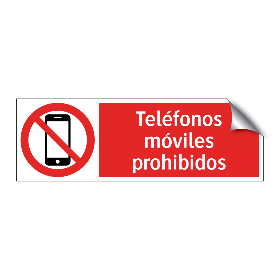Teléfonos móviles prohibidos