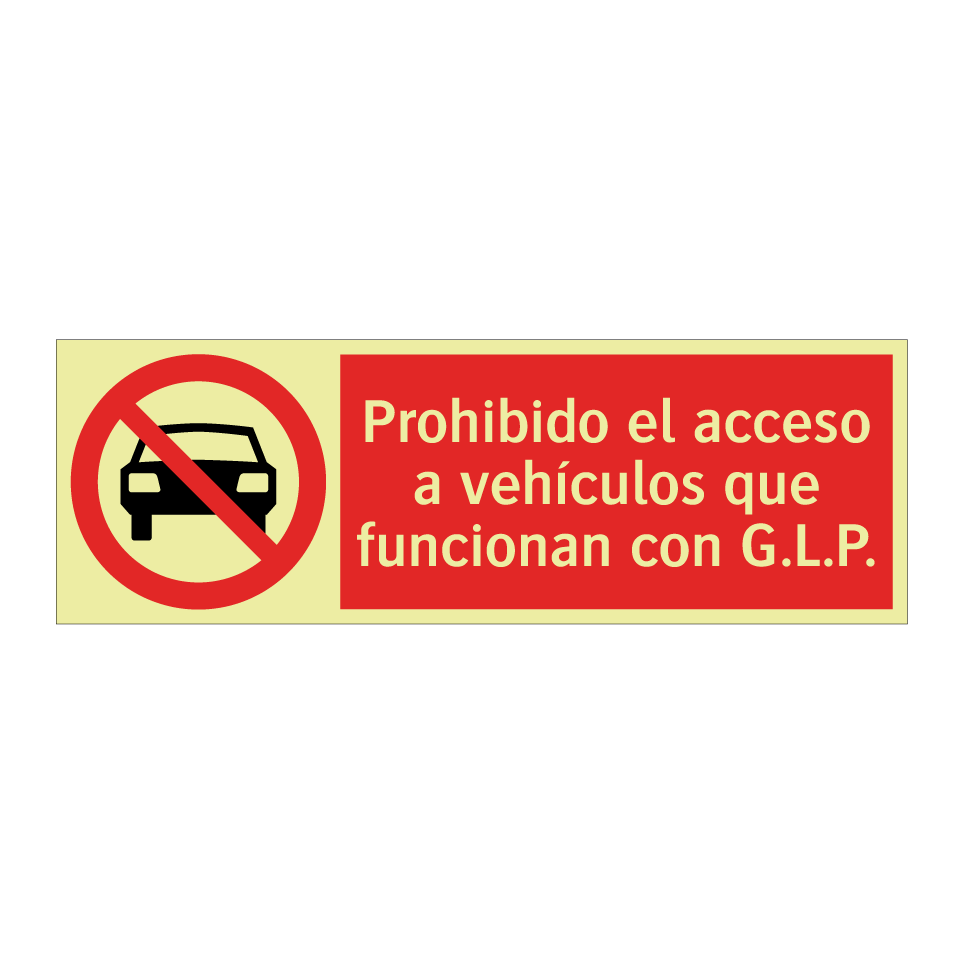 Prohibido el acceso a vehículos que funcionan con G.L.P.