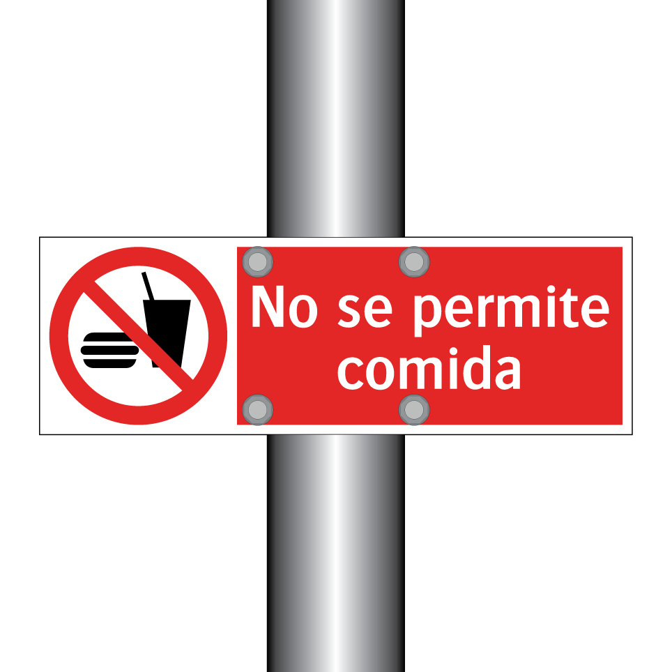 No se permite comida