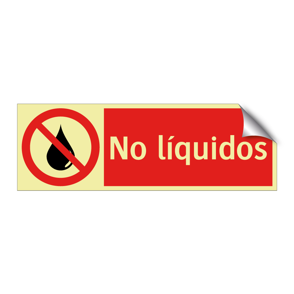 No líquidos