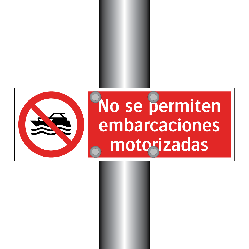 No se permiten embarcaciones motorizadas