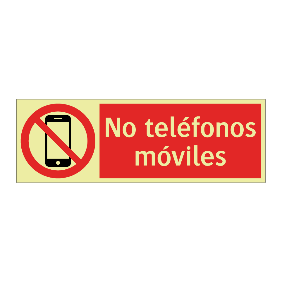No teléfonos móviles