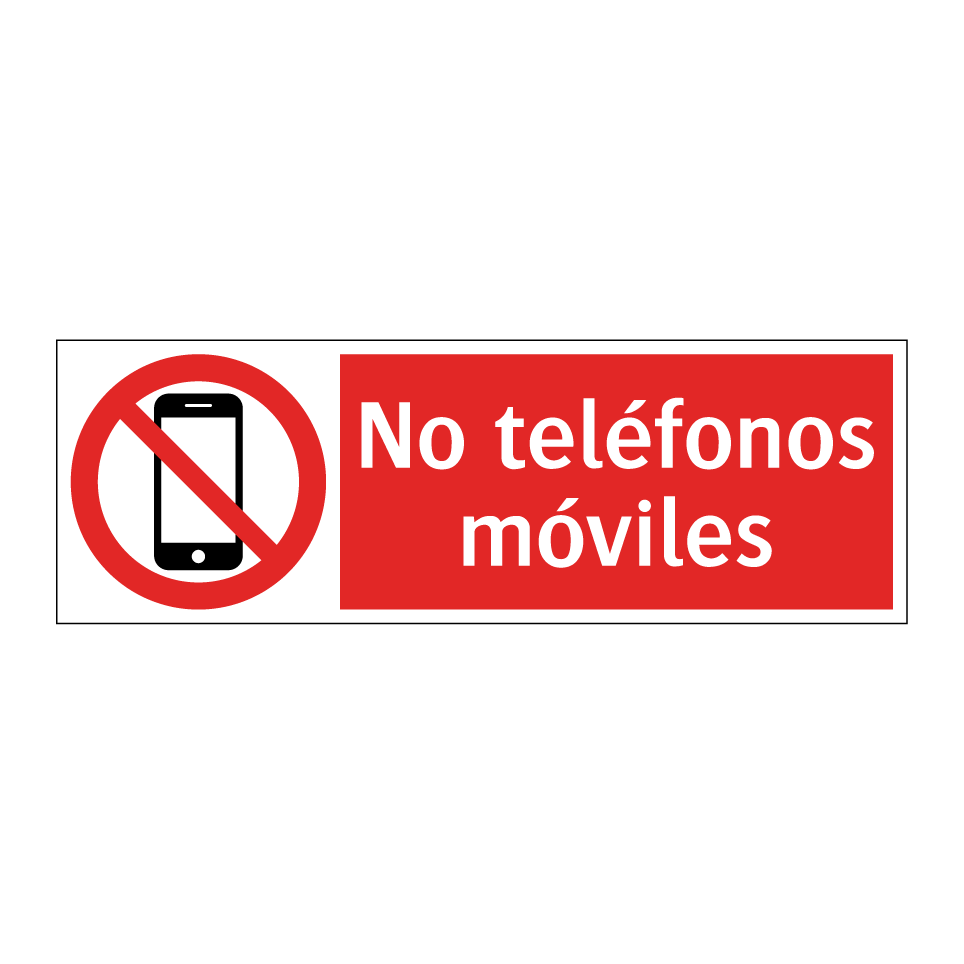 No teléfonos móviles