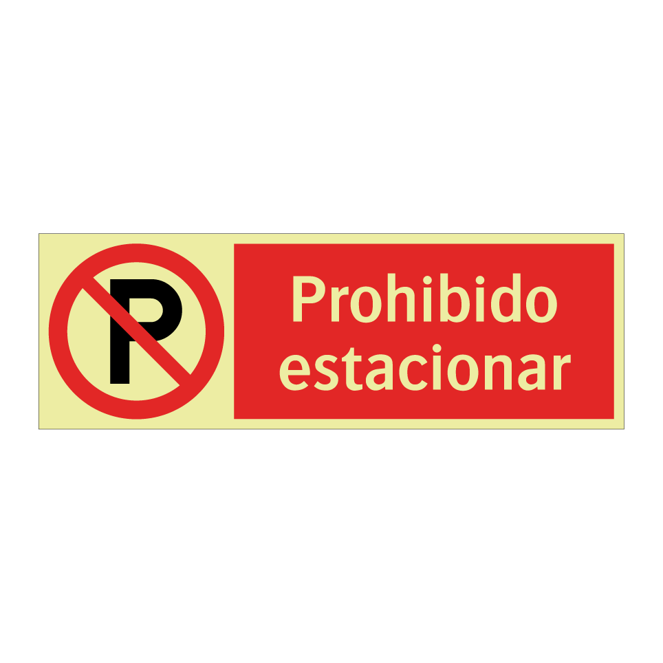 Prohibido estacionar