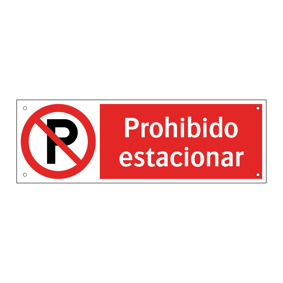 Prohibido estacionar