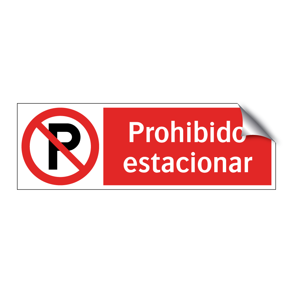 Prohibido estacionar