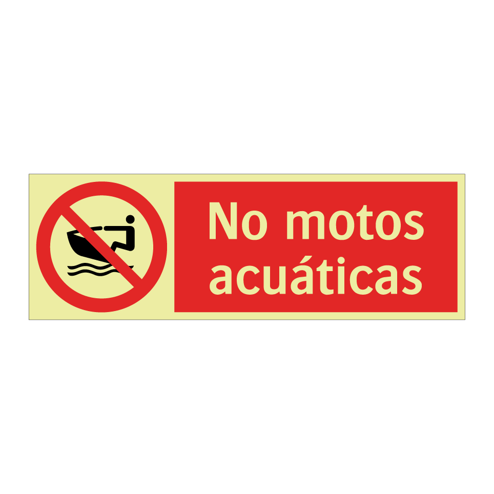 No motos acuáticas
