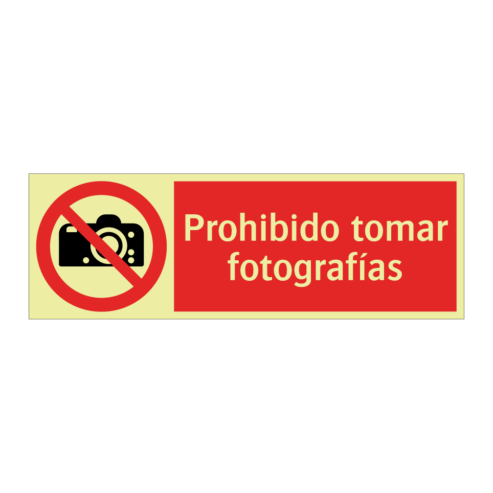Prohibido tomar fotografías