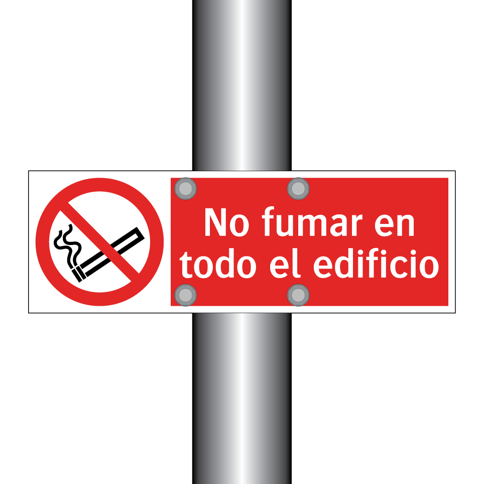 No fumar en todo el edificio