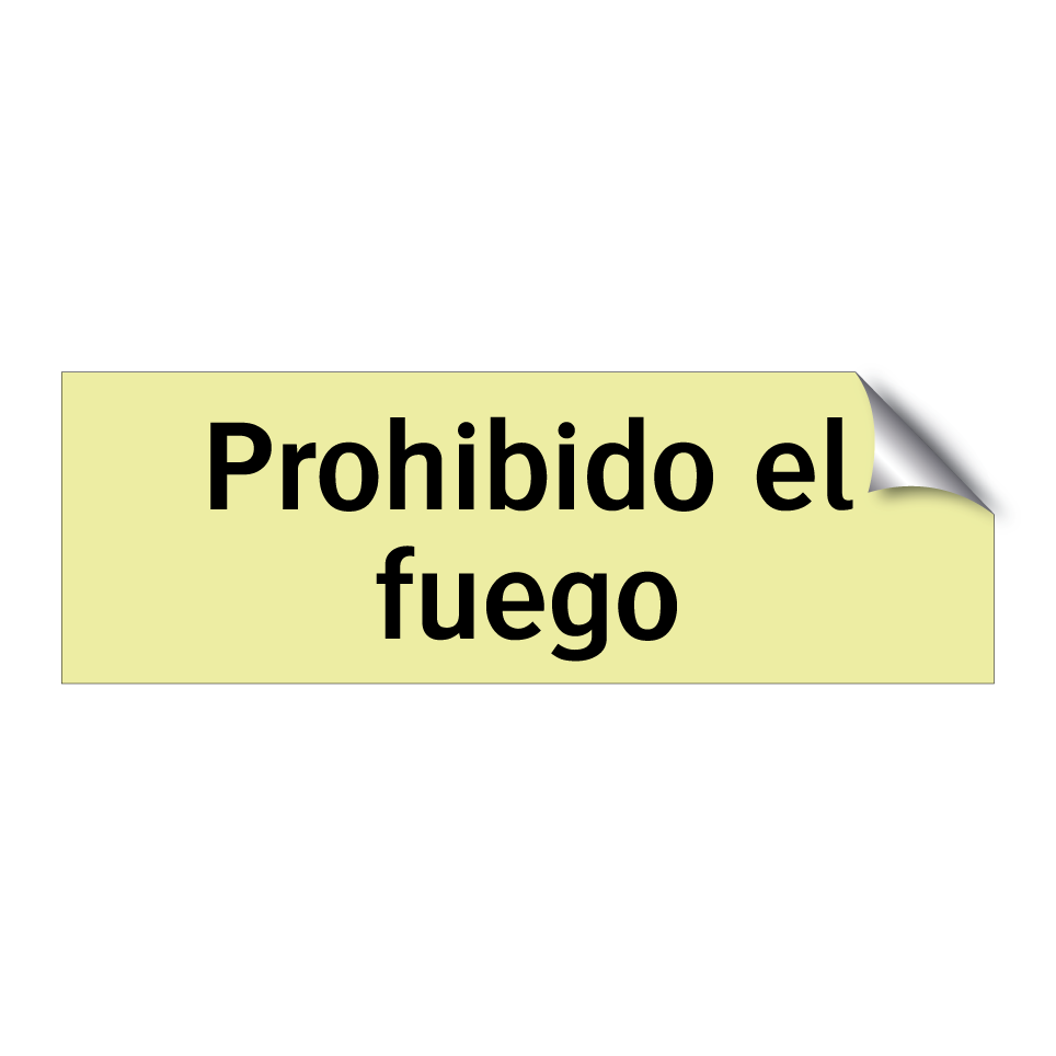 Prohibido el fuego