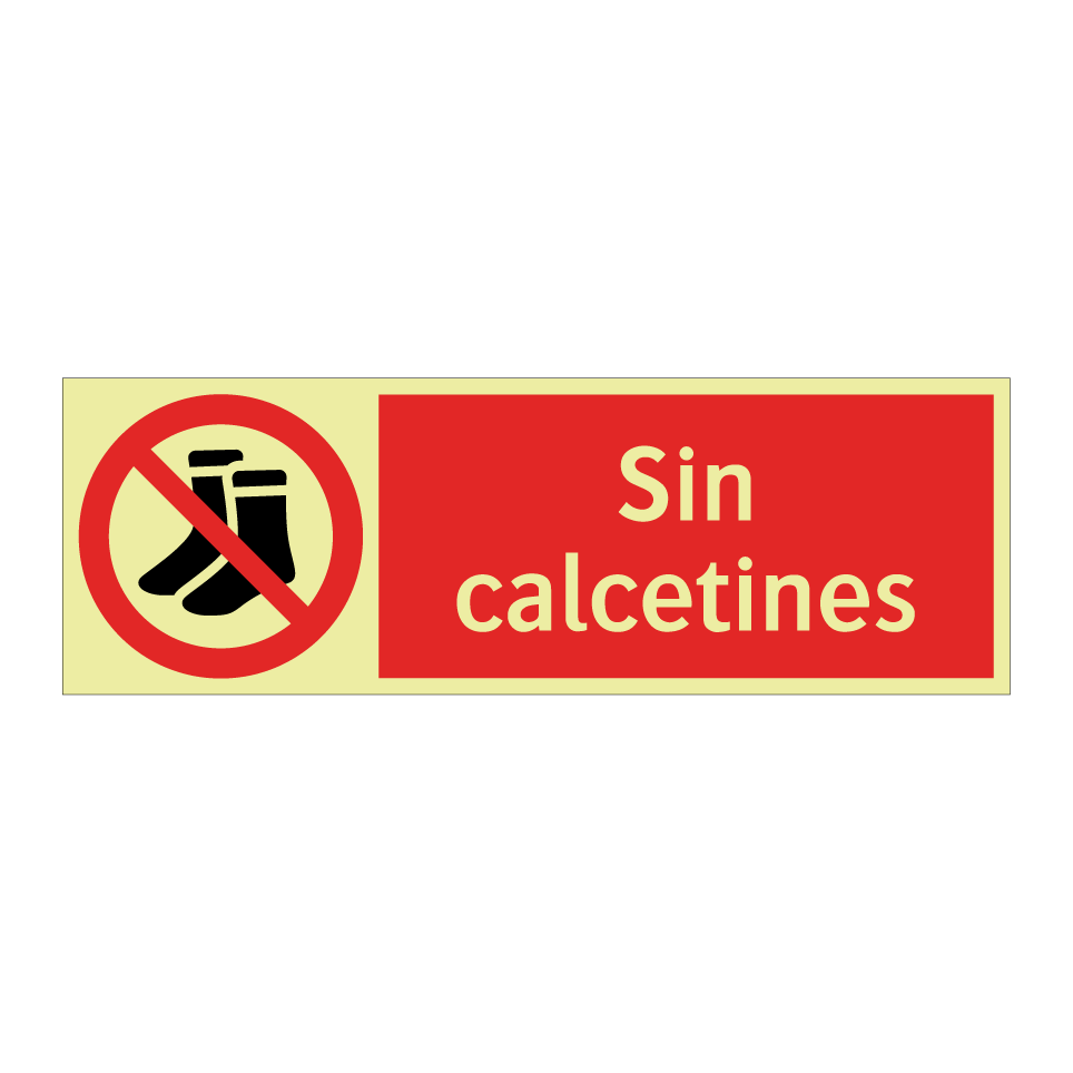Sin calcetines