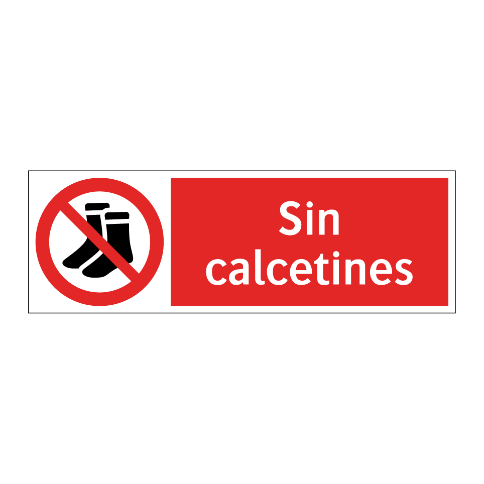 Sin calcetines