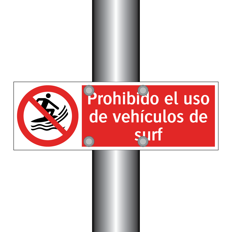 Prohibido el uso de vehículos de surf