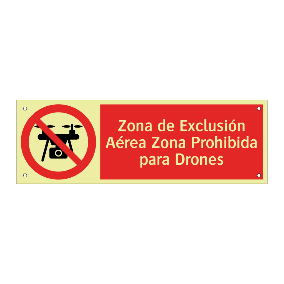 Zona de Exclusión Aérea Zona Prohibida para Drones