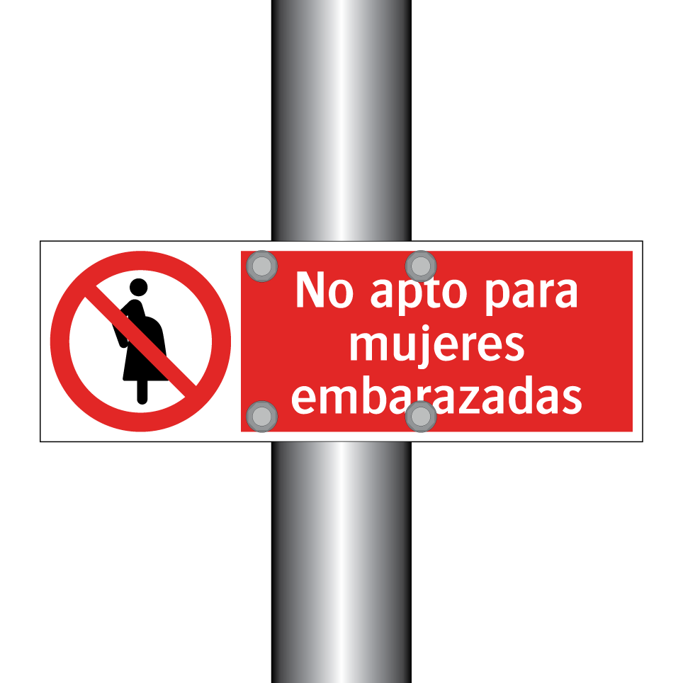 No apto para mujeres embarazadas