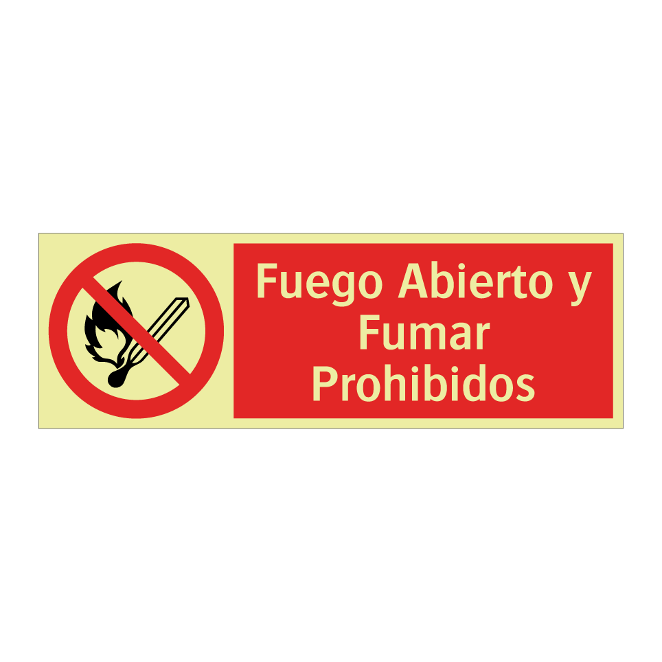 Fuego Abierto y Fumar Prohibidos